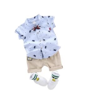 Boys' Cotton Hosiery T-Shirt Set