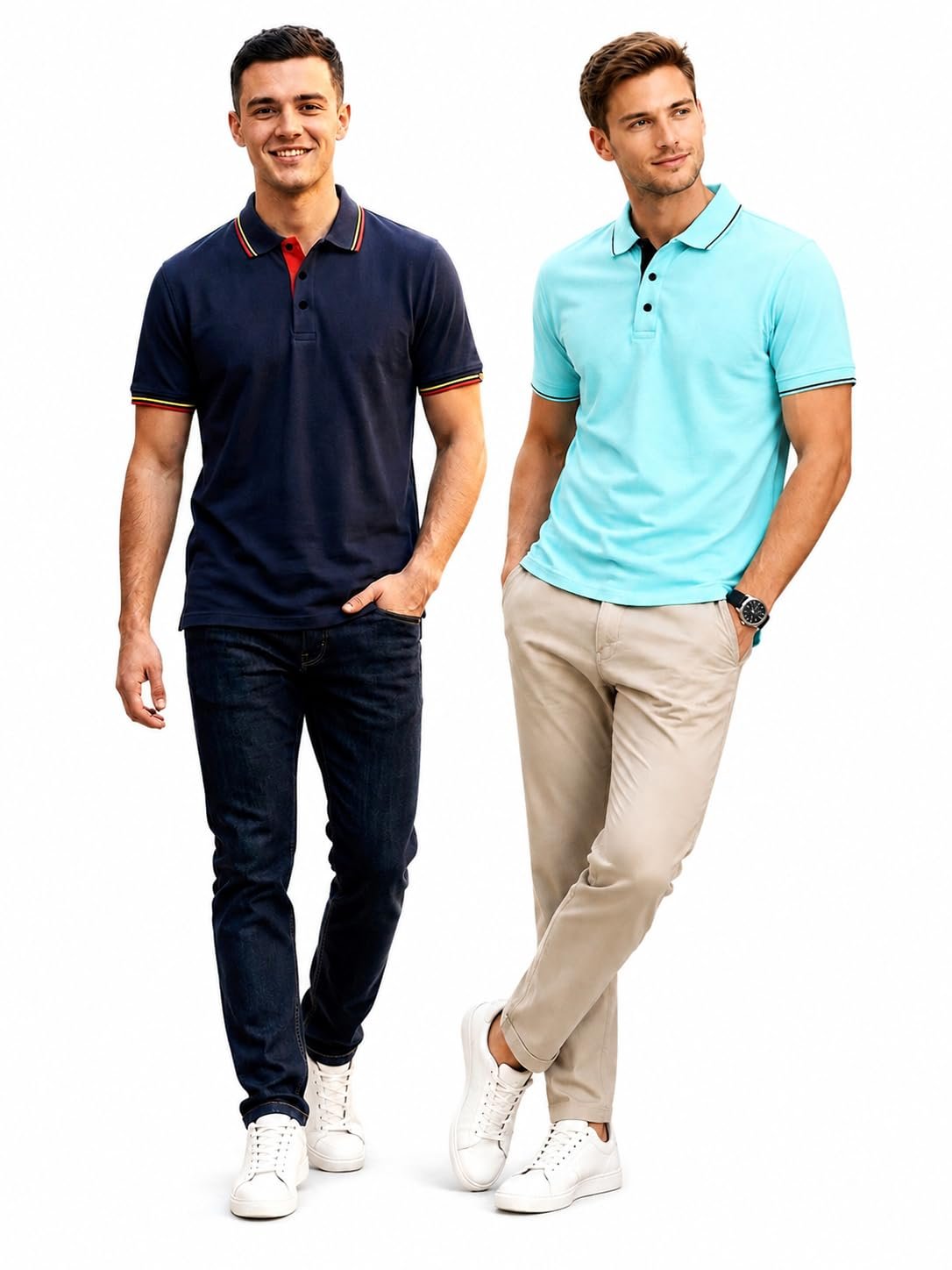 Men's Polo T-Shirt — Pack of 2