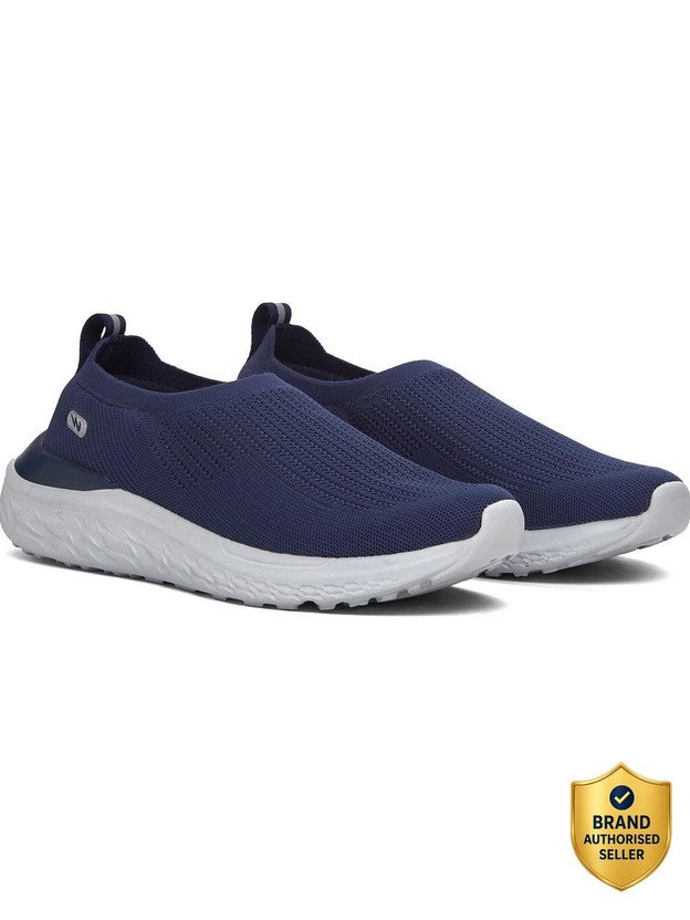 Men's Casual Slip-On Shoes — Cushioned (Navy)